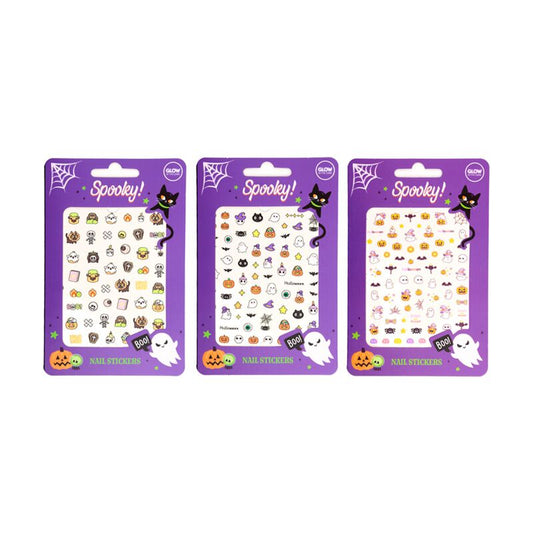 Spooky Self Adhesive Nail Stickers