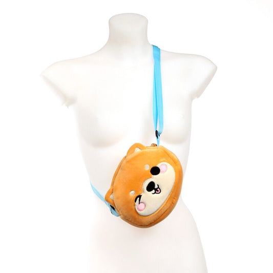 Shuggs the Shiba Inu Adoramals Crossbody Plush Shoulder Bag