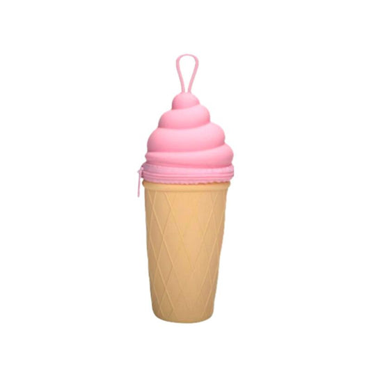 Foodiemals Ice Cream Shaped Silicone Pencil Case