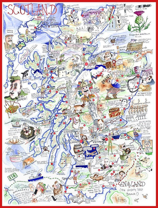 Scotland - Tim Bulmer 1000 piece Jigsaw