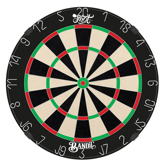 Shot Bandit Professional Dartboard 4th GEN