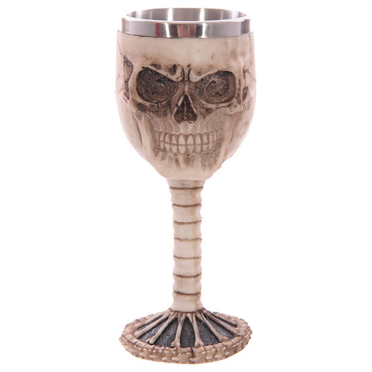 Decorative Goblet - Skull & Spine