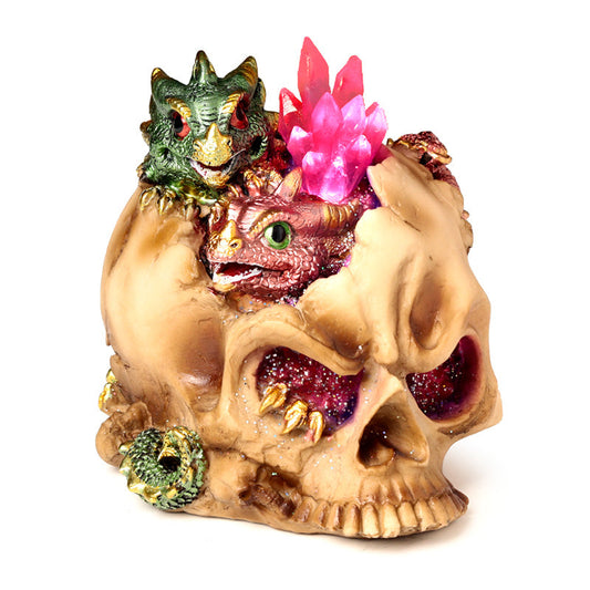 Elements Baby Dragon LED Crystal Skull