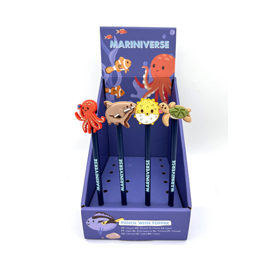 Pencil with PVC Topper - Mariniverse