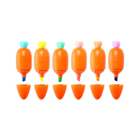Inkredible Carrot Highlighter Pen Set of 6