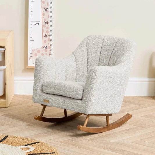 Tutti Bambini Jonah Mini Me Children's Rocking Chair - Boucle Mushroom