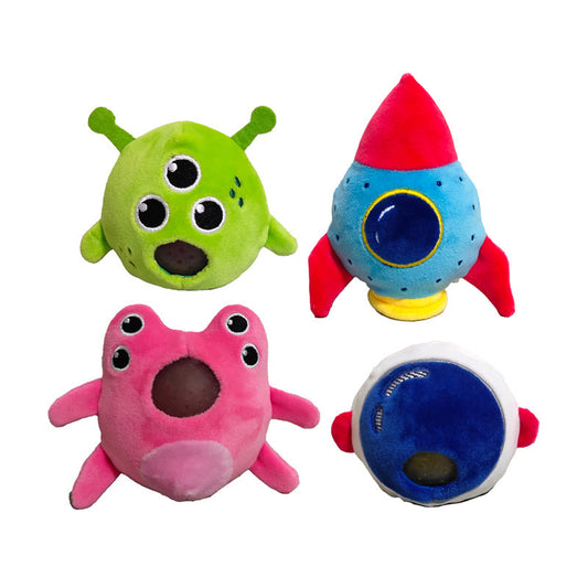 Queasy Squeezies Space Cadets Plush Squeezy Toy