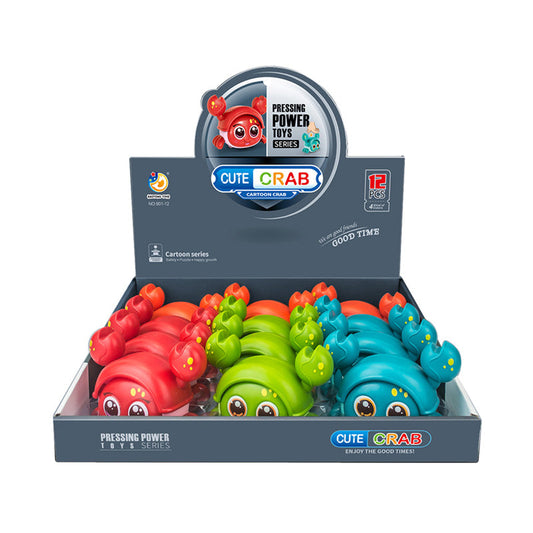 Press & Go Action Toy - Cute Crab Action Toy