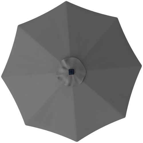 Outsunny UPF 50+ Replacement Parasol Canopy Parasol Cover Replacement