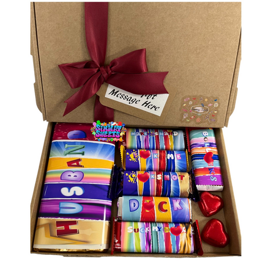 Valentines Gift For Him Rude Novelty Adult Chocolate Box