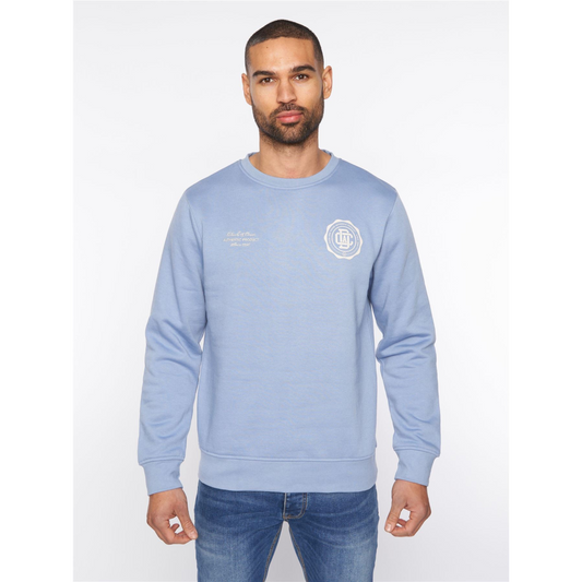 Keyaan Crew Sweat Blue