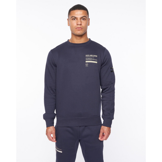 Jennerkins Crew Sweat Navy