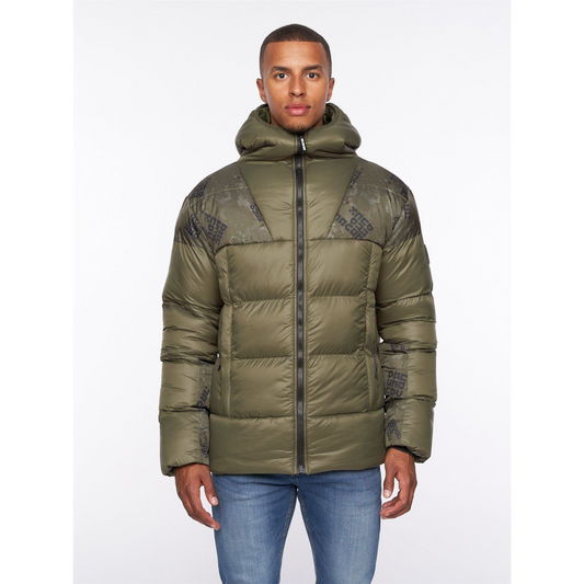 Ryebank Padded Jacket Olive Camo