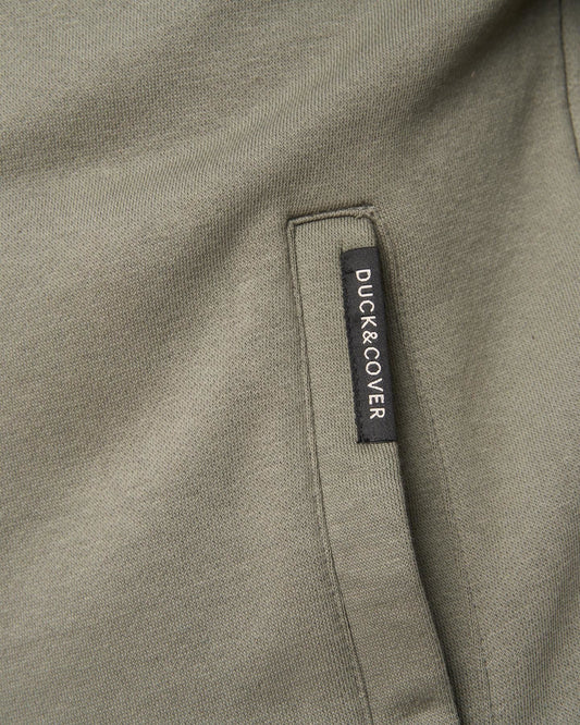 Chemtars Zip Thru Hoodie Green Slate