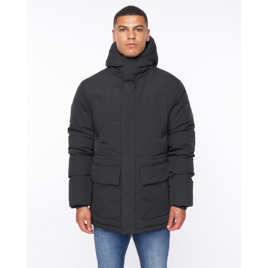 Fletchley Puffer Jacket Black