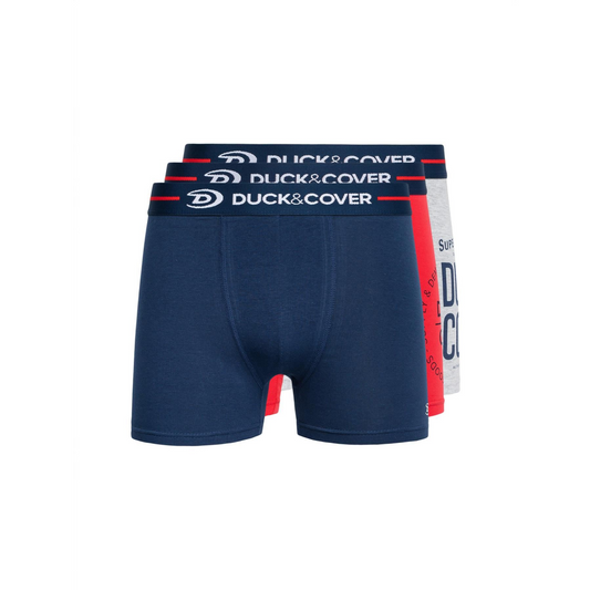 Edelman Boxers 3pk Navy/Red