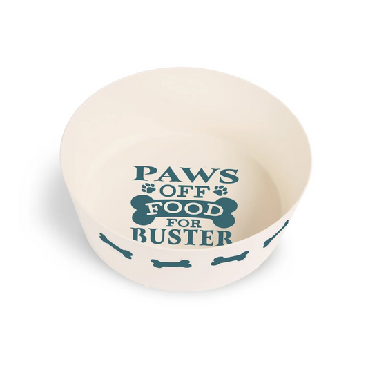 Pre-personalised Recycled Dog Bowl - Featuring Popular Breeds, Dogs and Names