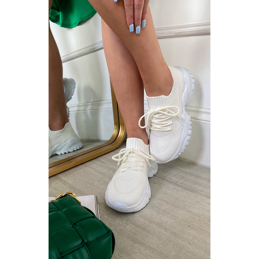 Lace Up Sock Trainer