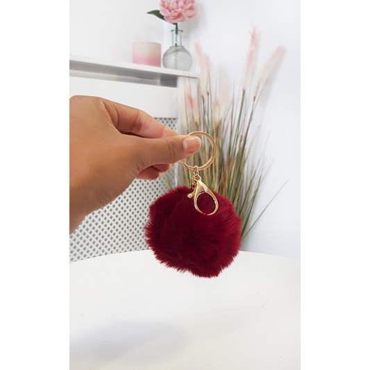 Pom Pom Keyring