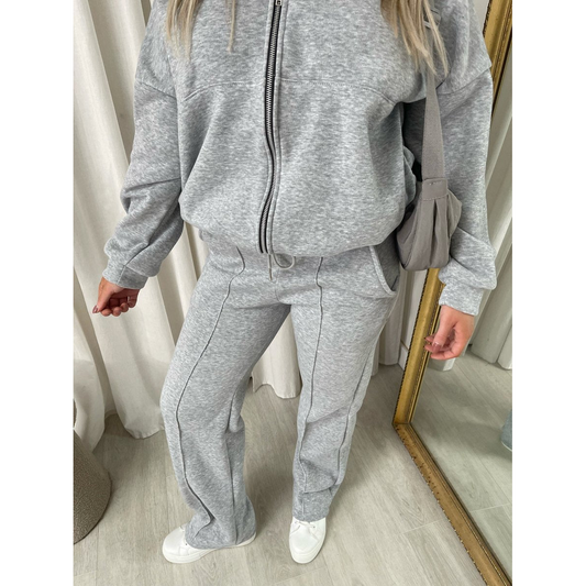 Zip Bomber Jacket and Trouser Co-ord Set