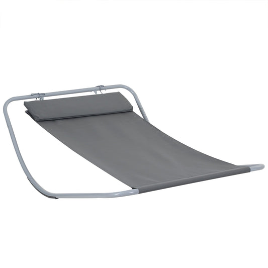 Outdoor Rocking Bed Hammock-Grey