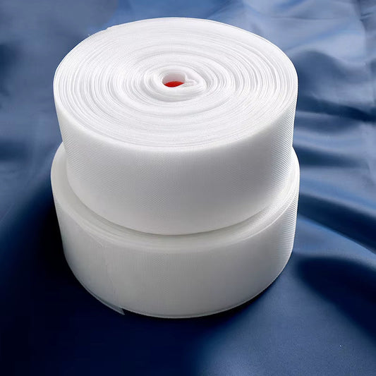 Transpare Woven Curtain Tape - Versatile Accessory for Eyelets & Poles