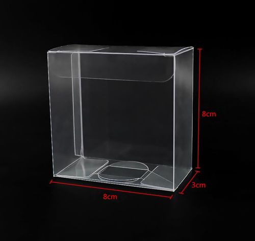 Amor Cabina Transparent PVC Gift Boxes for Weddings & Celebrations - 100 Pack