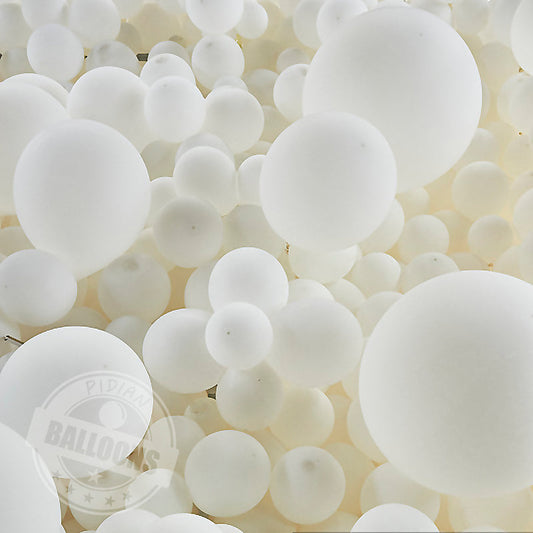 Round White Balloons for Celebrations - Versatile Party Decoration Supplies