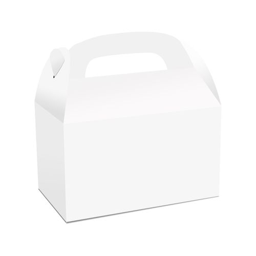Fun Cardboard Snack Boxes - Versatile Gift & Cake Packaging - 50pcs