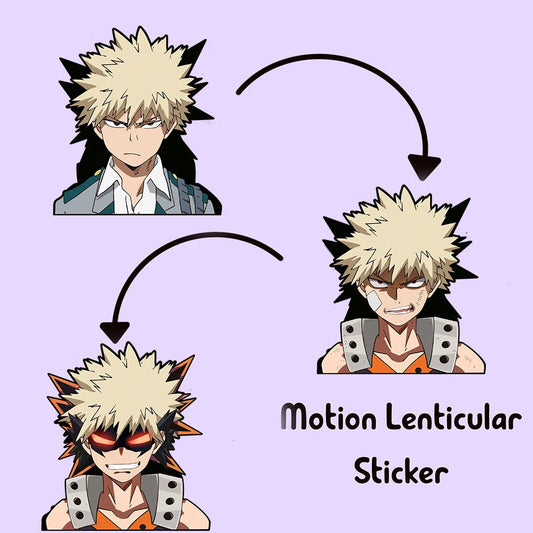 My Hero Academia Katsuki Waterproof Car Sticker for Laptops & Gifts