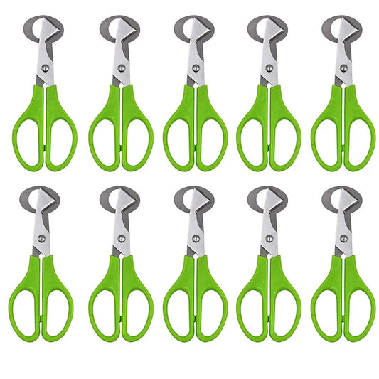 JIECARE Eco-Friendly Quail Egg Cutter Scissors for Quick Kitchen Use