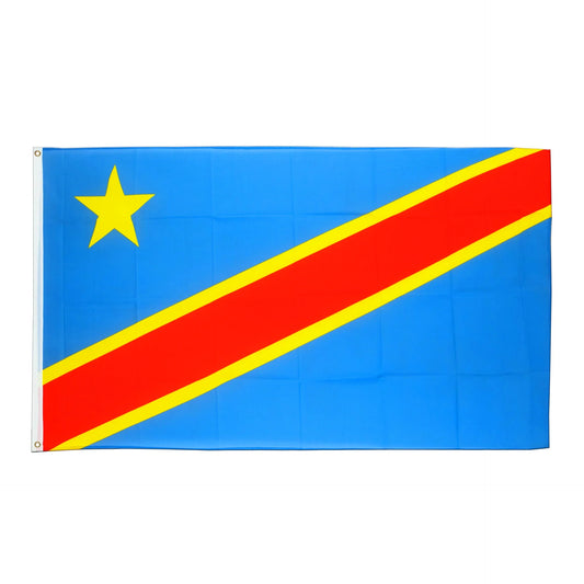 3x5Fts Democratic Republic Congo Flag Cod Cd Congolese