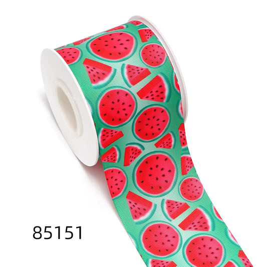 Top Ribbon Flower Pattern Grosgrain Ribbons - Polyster, Versatile Crafting