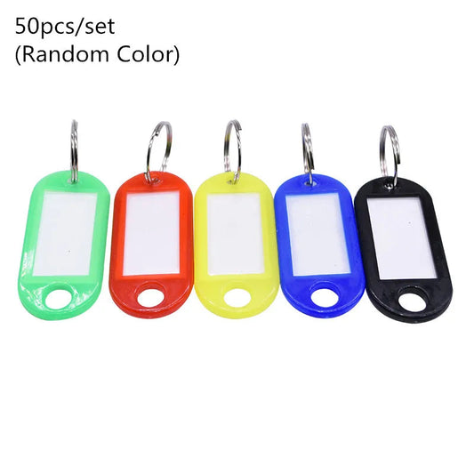 50pcs Plastic Set - Vibrant Random Colours - Versatile Craft Materials