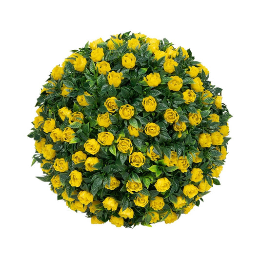 Artificial Green Plant Flower Ball - Lifelike Indoor/Outdoor Decoration