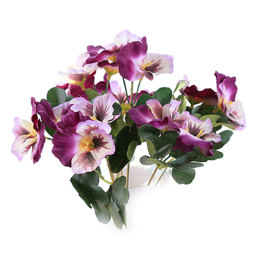 Vibrant Pansy Artificial Flower - High Quality Home Decoration