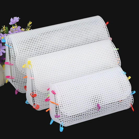Plastic Mesh Cloth - Modern 3D Design - Versatile Material - S/M/L Sizes