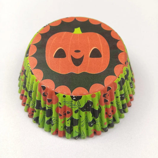 100x Eco-Friendly Christmas Cupcake Liners - Perfect for Baking Treats