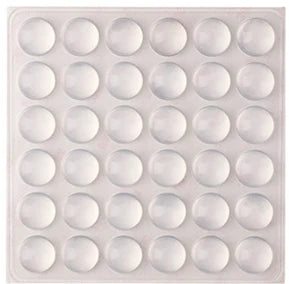 100 Pcs Anti-Collision Silicone Pads - Non-Slip Wall Stickers for Furniture
