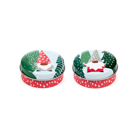Christmas Jolly Gonk Lip Balm in a Tin
