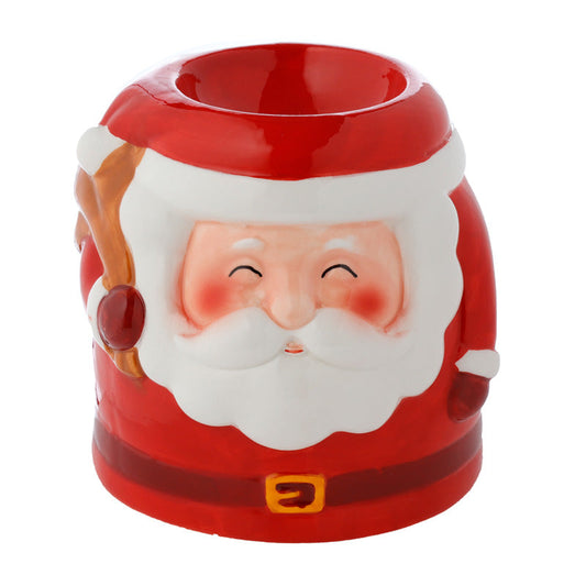 Ceramic Santa Shaped Christmas Oil Burner