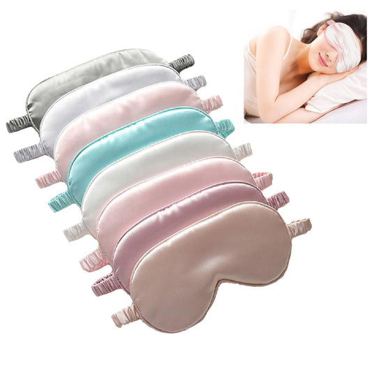 Eye Patch Imitated Silk Eye Patch Shading Sleeping Eye Mask Travel Relax Covers Eye Shade Health Sleeping Shield Eye Care Tools