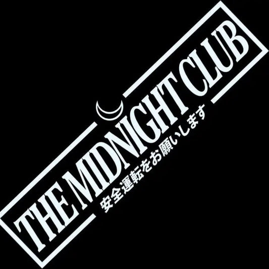 Customized Text For The Car Club On Car Stickers