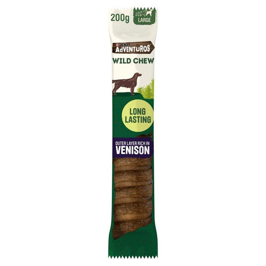 Adventuros Wild Chews Venison 200g (Medium) | Luxury Home Accessories | Heulog Glow