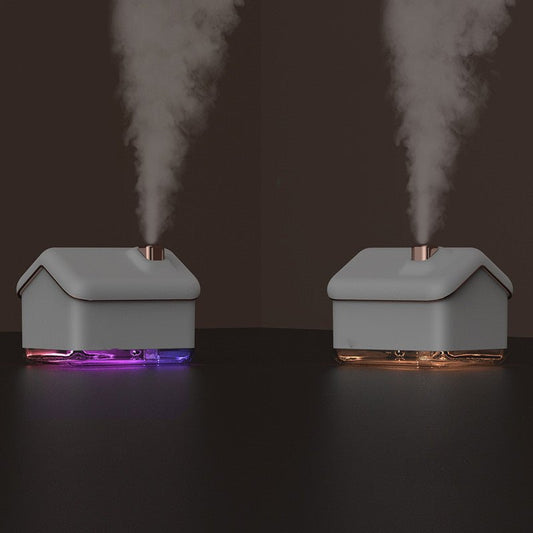 Air Humidifier Essential Oil Diffuser 300ML Ultrasonic Mist Maker Fogger Humidifier LED Lamp Aroma Diffuser Electric | Luxury Home Accessories | Heulog Glow