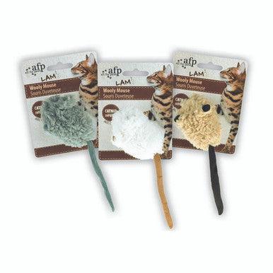 All For Paws Lamb Wooly Mouse Mixed Colours | Luxury Home Accessories | Heulog Glow