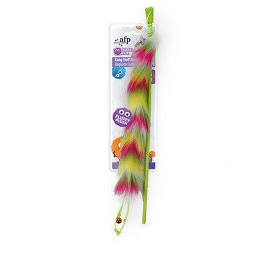 All For Paws Long Fluff Wand Cat Toy Pink | Luxury Home Accessories | Heulog Glow