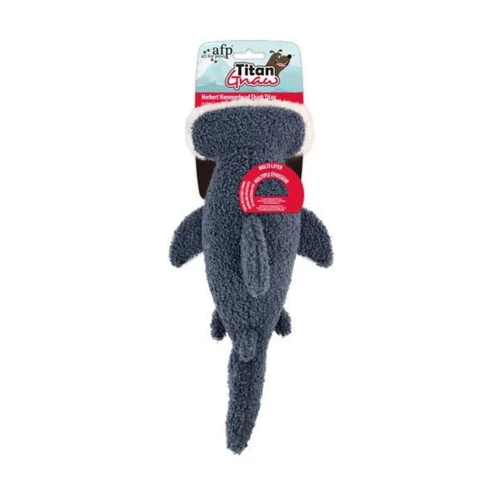 All For Paws Titan Gnaw Herbert Hammerhead Shark Titan | Luxury Home Accessories | Heulog Glow