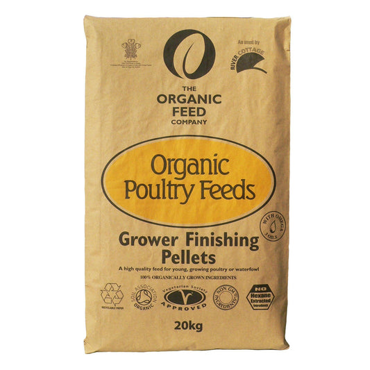Allen & Page Organic Poultry Grow Finisher | Luxury Home Accessories | Heulog Glow