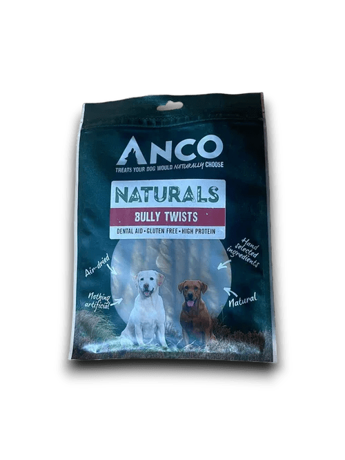 Anco Naturals Bully Twists BULK DEAL 12x10pk | Luxury Home Accessories | Heulog Glow